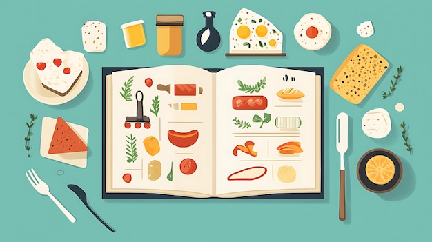 Zestaw przepisów i składników